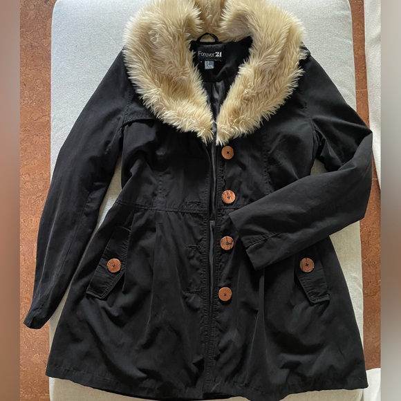 Penny Lane Faux Fur Coat perfect for Fall/Spring - Picture 3 of 7